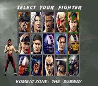 une photo d'Ã©cran de Mortal Kombat 3 sur Nintendo Super Nes